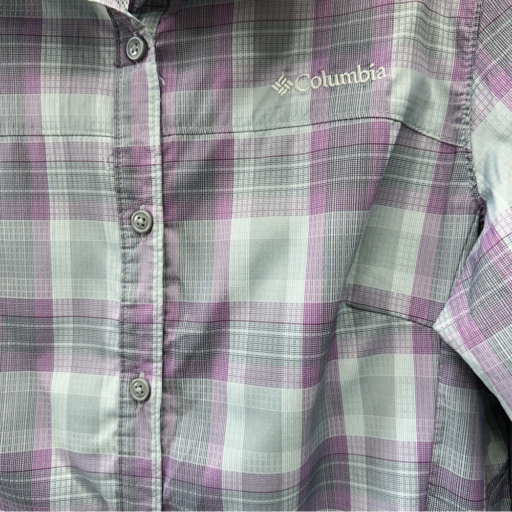 2‎ Columbia omni-shade long sleeve button down fishing shirts women's medium - Picture 10 of 15